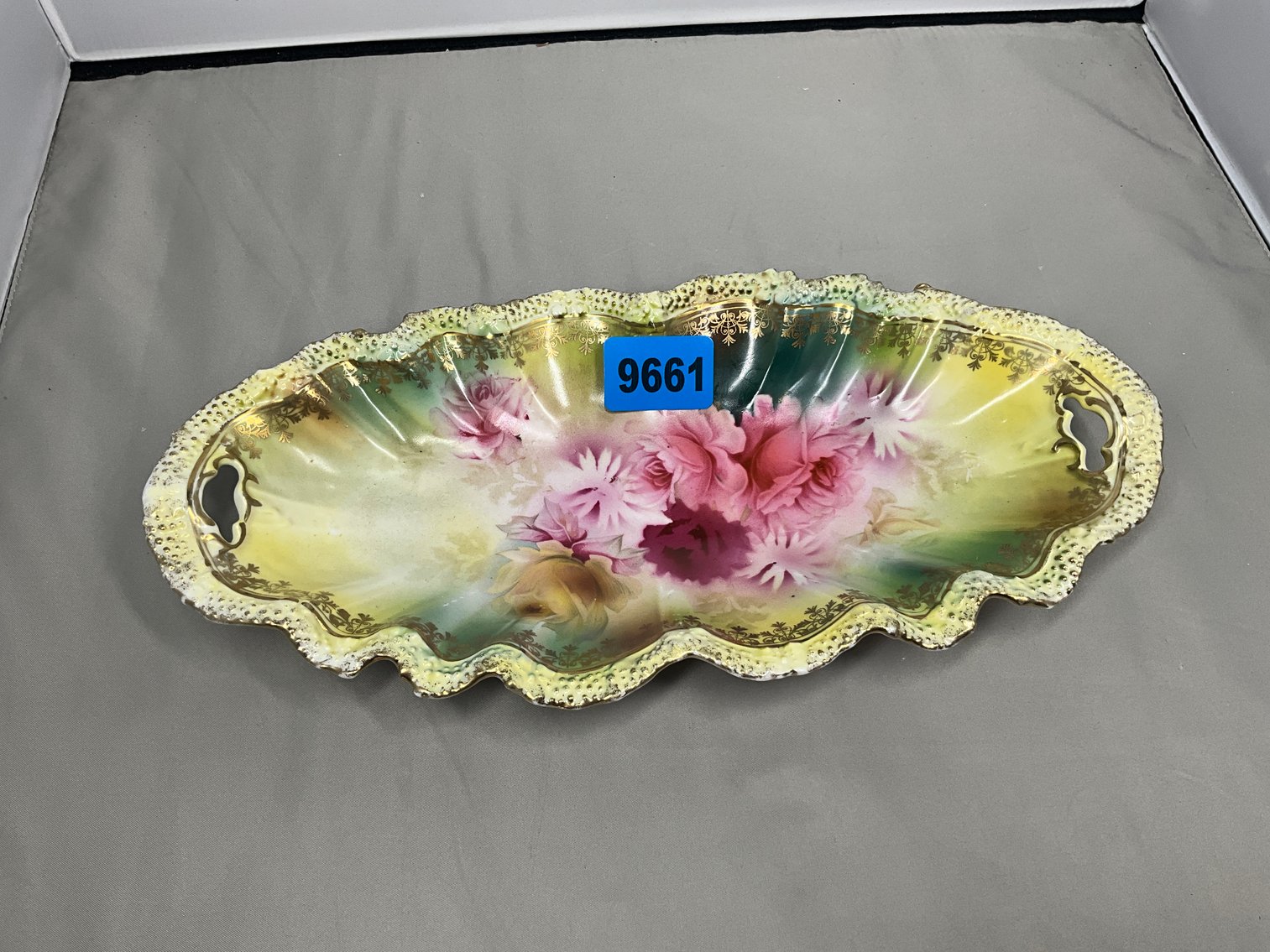 Image for RS Prussia Porcelain & Vintage Brass Bell Auction