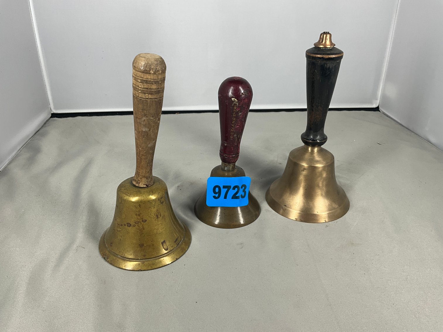 Image for RS Prussia Porcelain & Vintage Brass Bell Auction