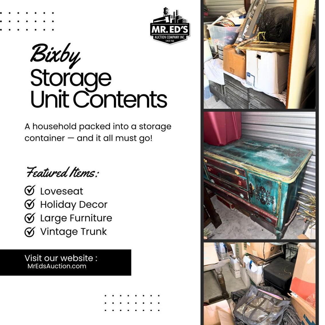 Image for Bixby Storage Unit Contents