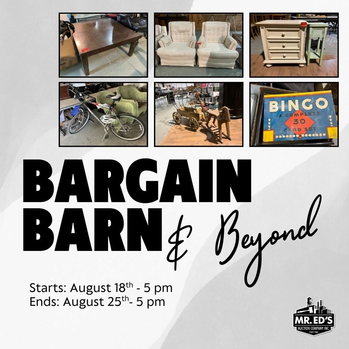 Image for Bargain Barn & Beyond Auction