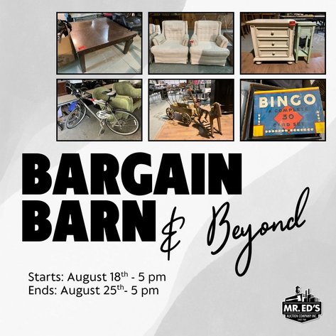 Image for Bargain Barn & Beyond Auction