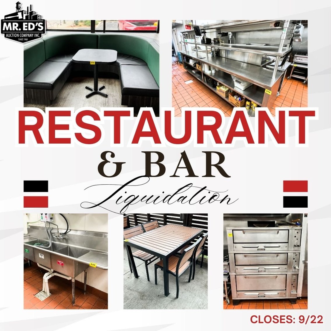 Image for Gold Standard Restaurant & Bar Liquidation