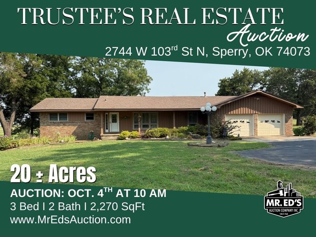 Image for Trustee's Real Estate Auction