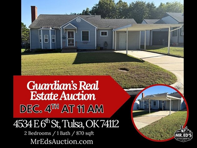 Image for Guardian's Real Estate Auction (Tulsa)