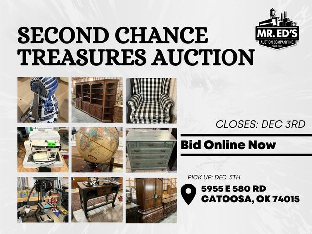 Image for Second Chance Treasures Online Auction