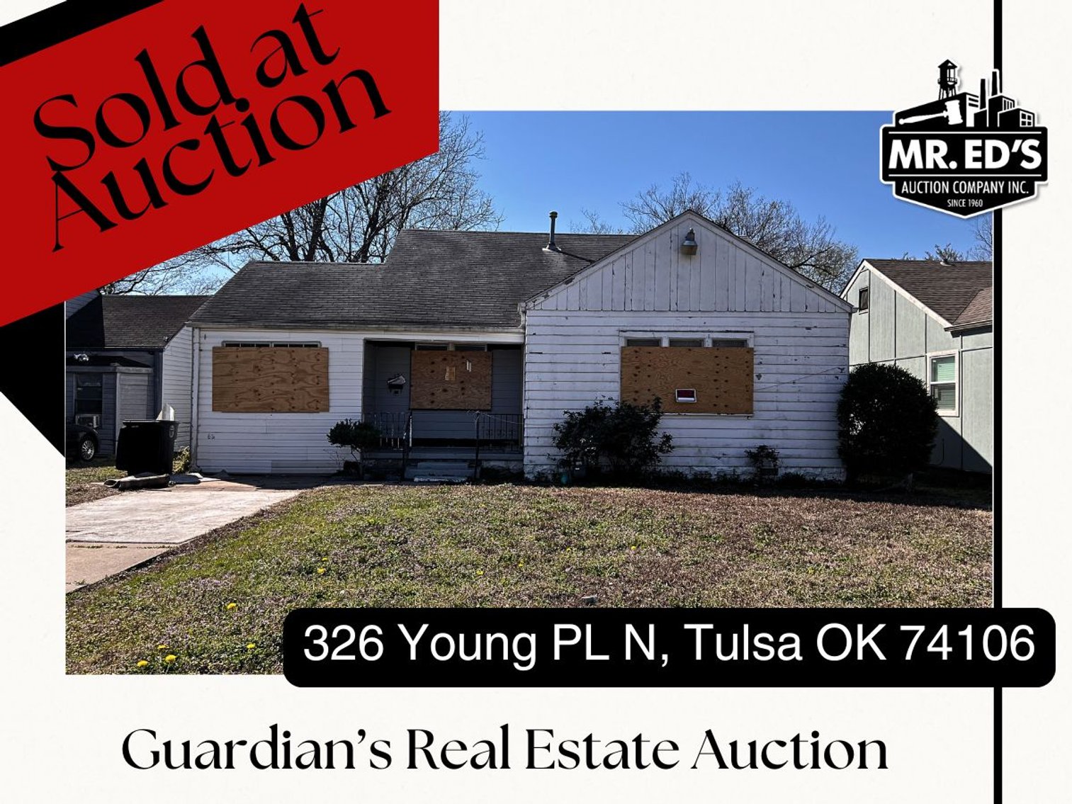 Image for Guardian's Real Estate Auction in Tulsa