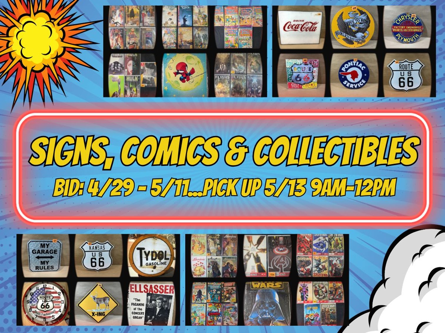 Image for Signs, Comics & Collectibles