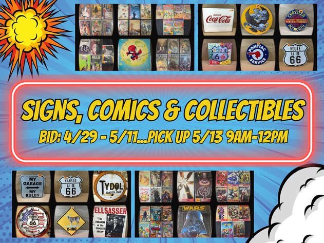 Image for Signs, Comics & Collectibles