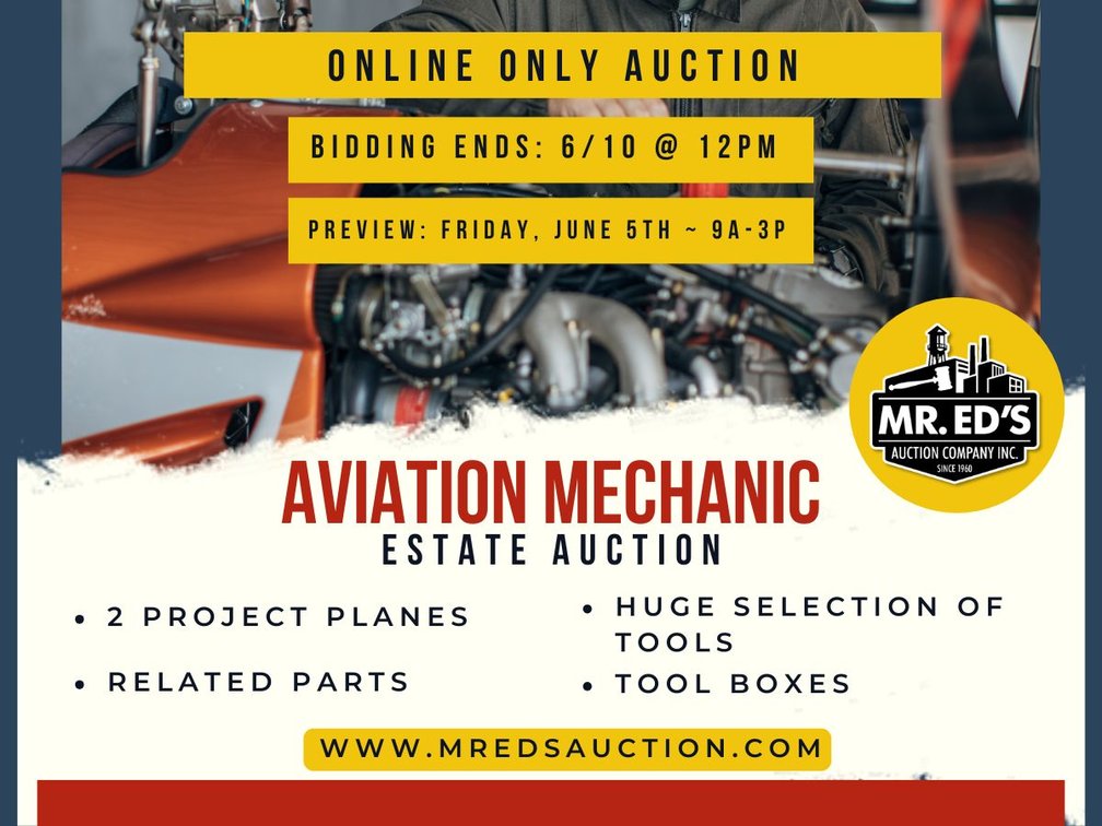 Image for Aviation Mechanic Estate Auction