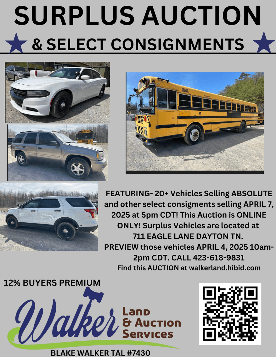 Image for SOLD- Rhea County Surplus Auction