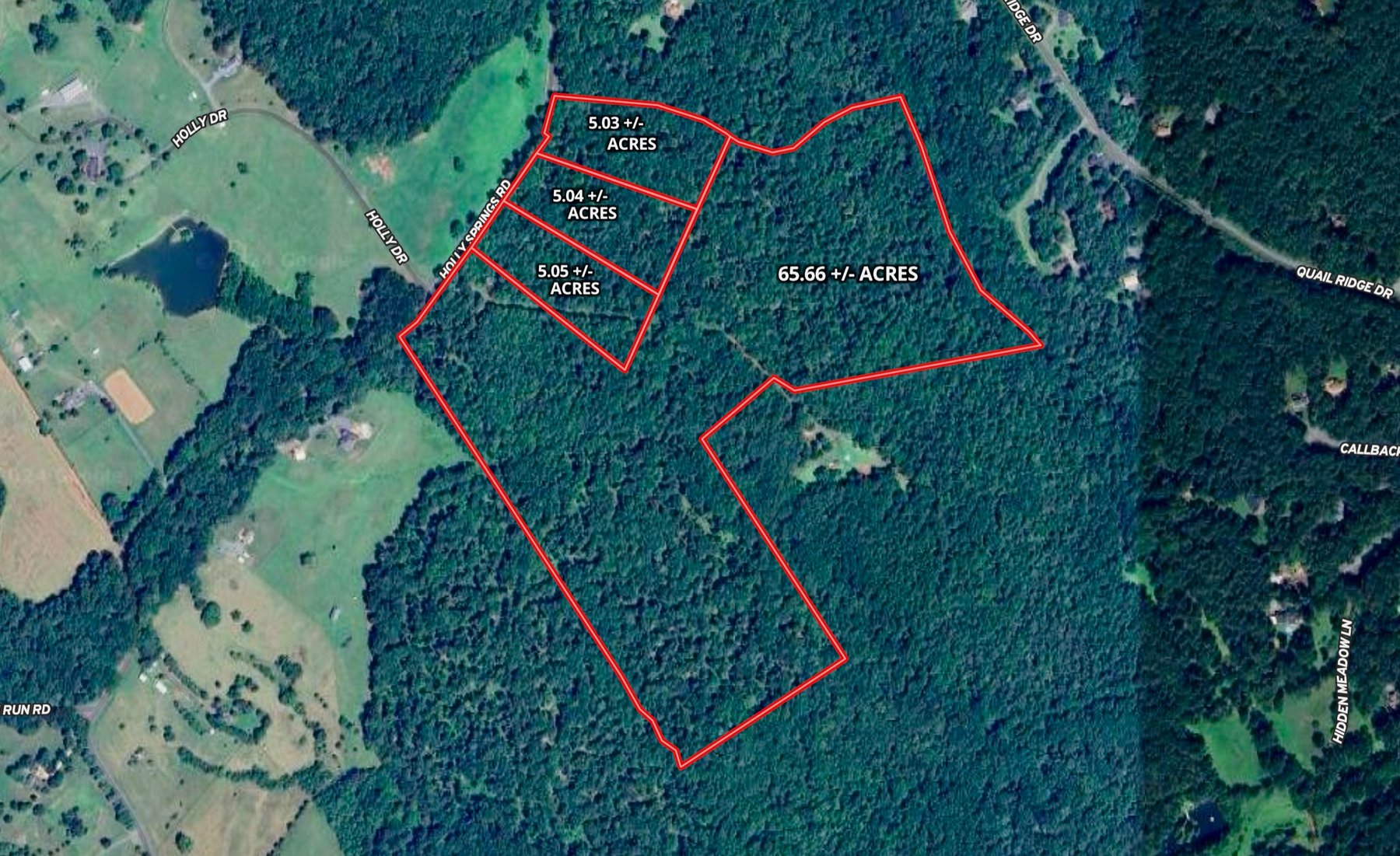 Image for 5.03 +/- Acre Wooded Land Parcel w/240' +/- of Road Frontage in Culpeper County, VA--ONLINE ONLY BIDDING!!