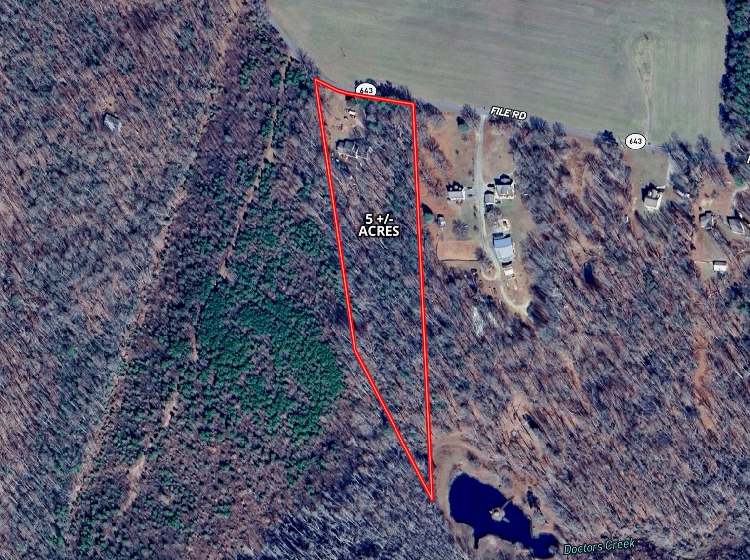 Image for 3 BR/2 BA Home w/Walk-Out Basement & Large Detached 2 Bay Garage/Shop on 5 +/- Acres in Bowling Green, VA--ONLINE ONLY BIDDING!!