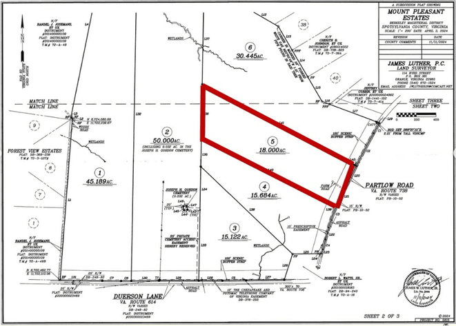 18 +/- Acre Estate Building Lot in Spotsylvania County, VA-- SELLING to the HIGHEST BIDDER via ONLINE ONLY BIDDING!!