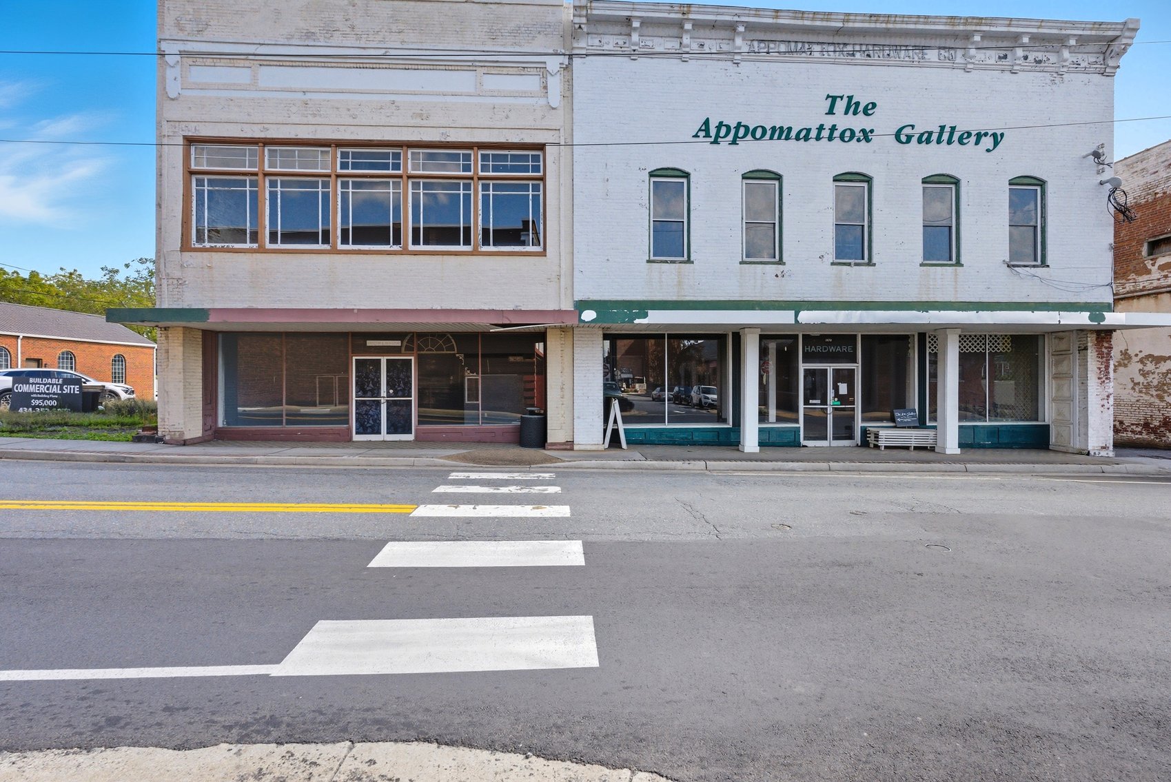 Image for HIGH BID HAS BEEN SUBMITTED FOR BANK APPROVAL: Large Commercial 2 Story Building in Downtown Historic Appomattox, VA--ONLINE ONLY BIDDING