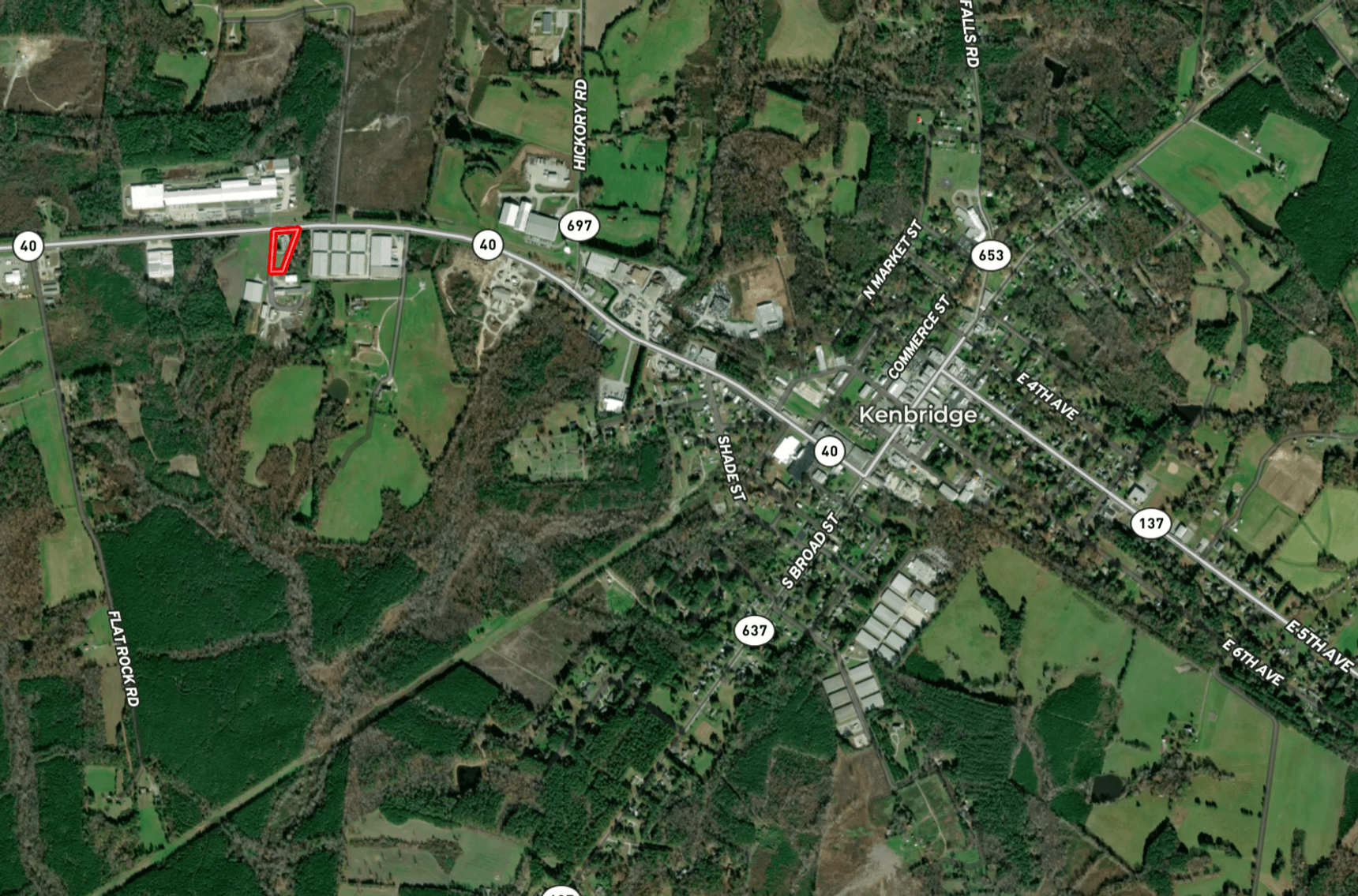 Image for 4,125 +/ sf. Commercial Building w/240' +/- of Road Frontage on 1.25 +/- Acres in Lunenburg County, VA--ONLINE ONLY BIDDING!!