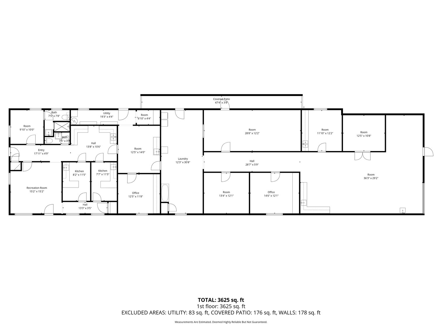 Image for 4,125 +/ sf. Commercial Building w/240' +/- of Road Frontage on 1.25 +/- Acres in Lunenburg County, VA--ONLINE ONLY BIDDING!!