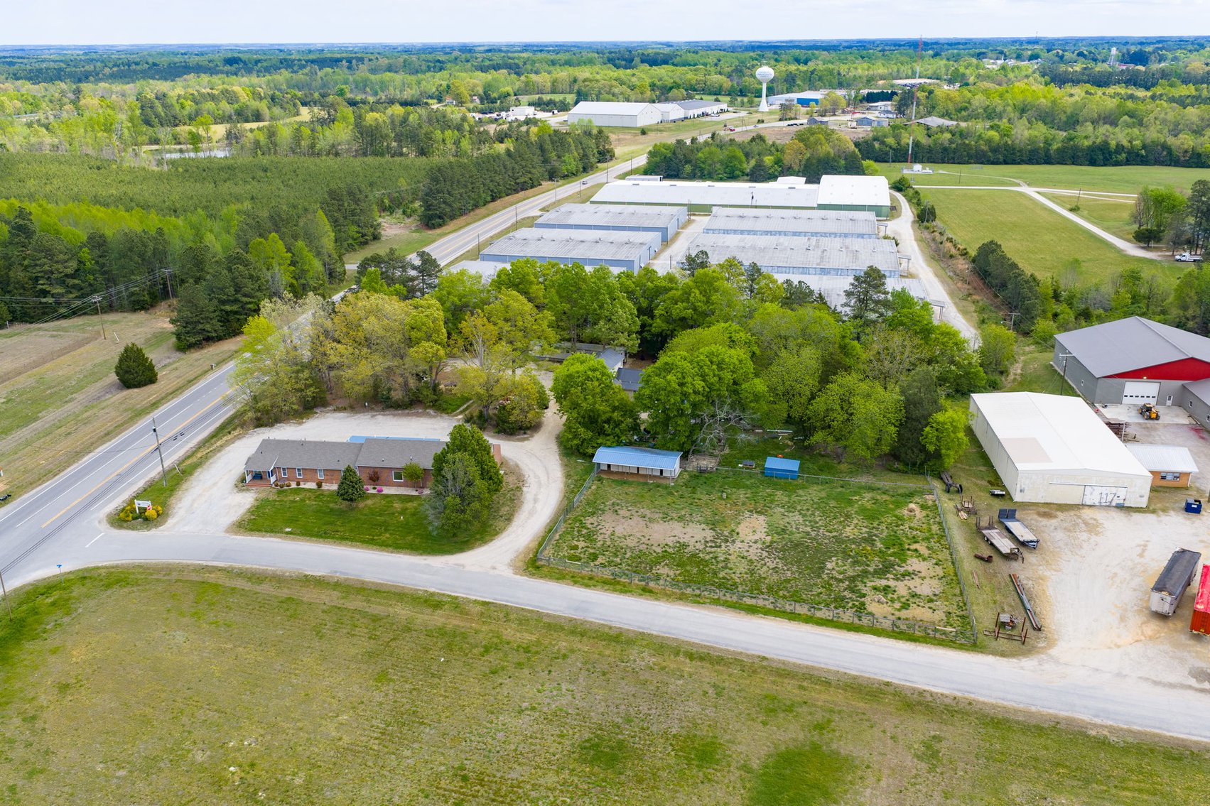 Image for 4,125 +/ sf. Commercial Building w/240' +/- of Road Frontage on 1.25 +/- Acres in Lunenburg County, VA--ONLINE ONLY BIDDING!!