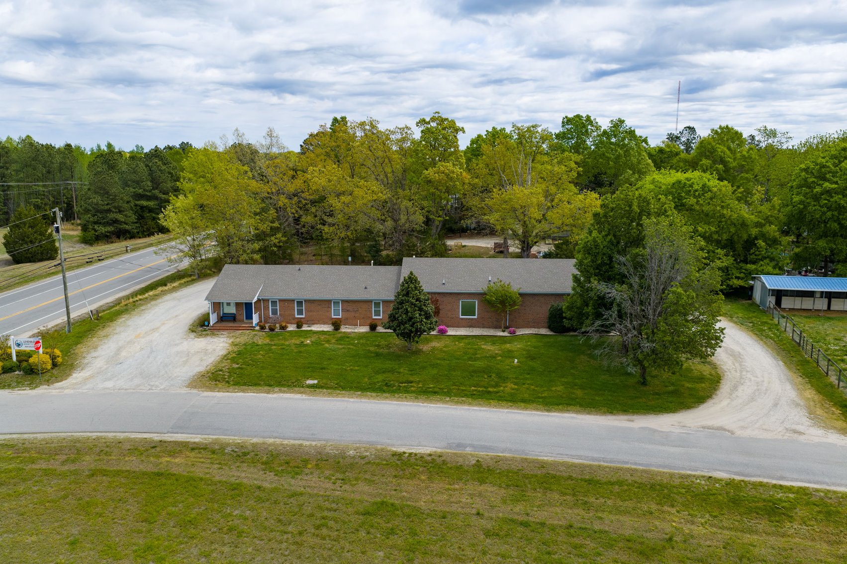 Image for 4,125 +/ sf. Commercial Building w/240' +/- of Road Frontage on 1.25 +/- Acres in Lunenburg County, VA--ONLINE ONLY BIDDING!!