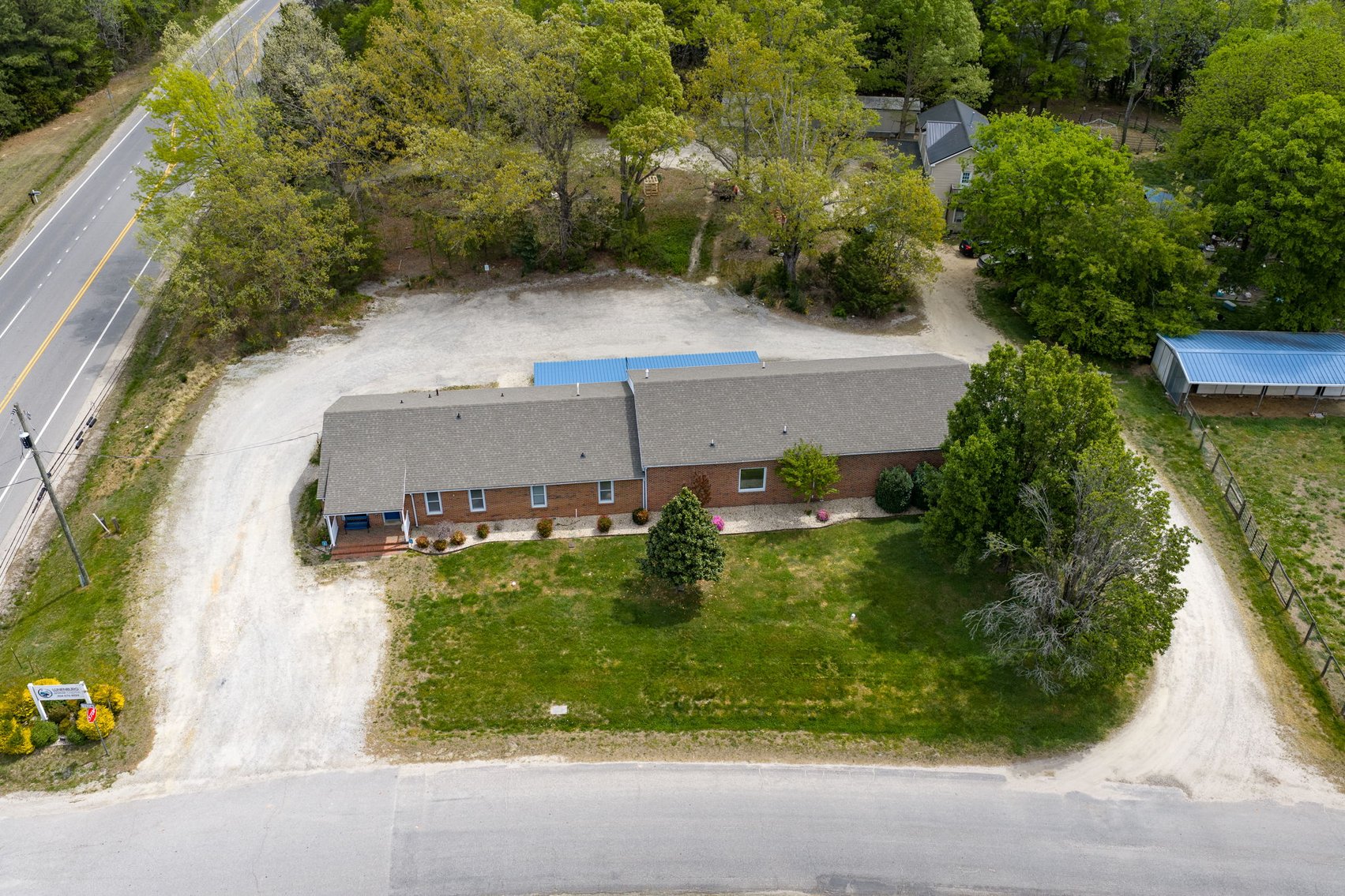 Image for 4,125 +/ sf. Commercial Building w/240' +/- of Road Frontage on 1.25 +/- Acres in Lunenburg County, VA--ONLINE ONLY BIDDING!!