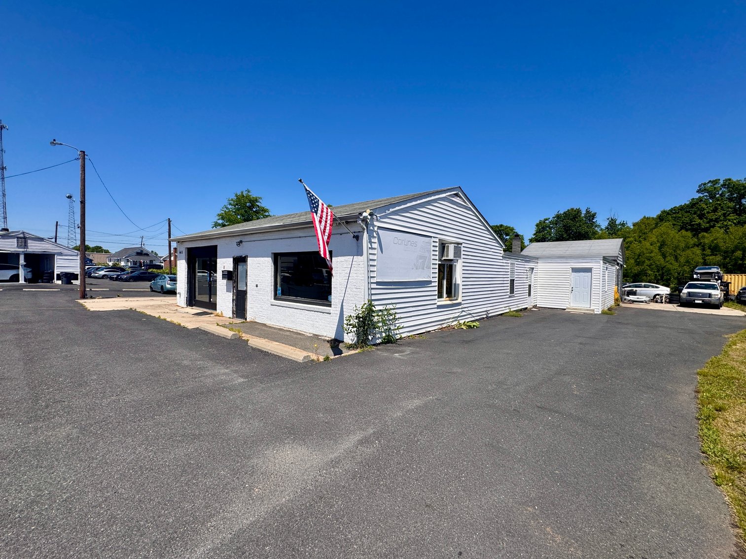 Image for Income Producing Commercial Building w/Office, Apartment & 2 Bay Garage/Shop on .46 +/- Acres w/Rts. 1 & 208 Visibility--ONLINE ONLY BIDDING!!
