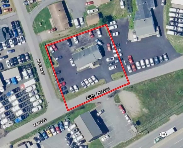 Image for Income Producing Commercial Brick Building on .39 +/- Acres w/Rts. 1 & 208 Visibility--ONLINE ONLY BIDDING!!