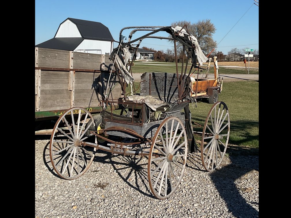 Horse drawn wagon