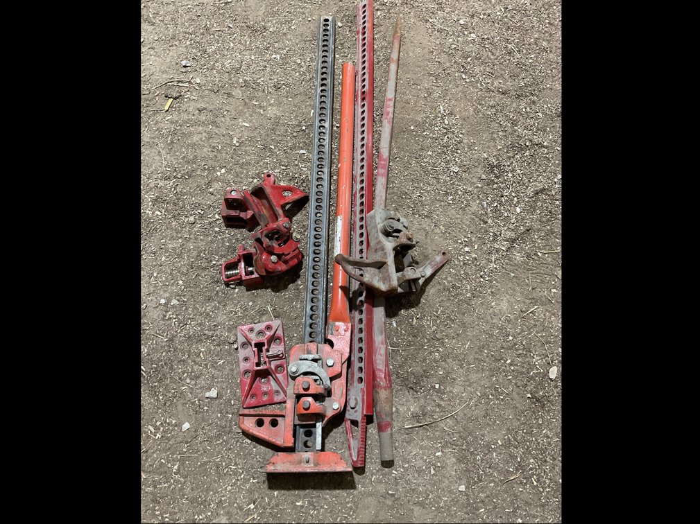 Handyman jack and misc parts