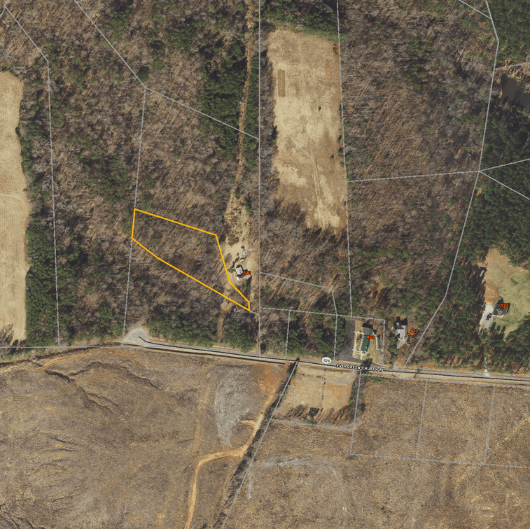 Franciena Farmer, Vacant; near Evergreen Church Road, Palmyra 22963, Tax Map ID 31-A-69A