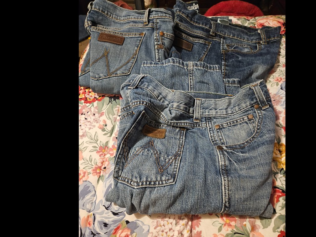 Assorted Blue Jeans