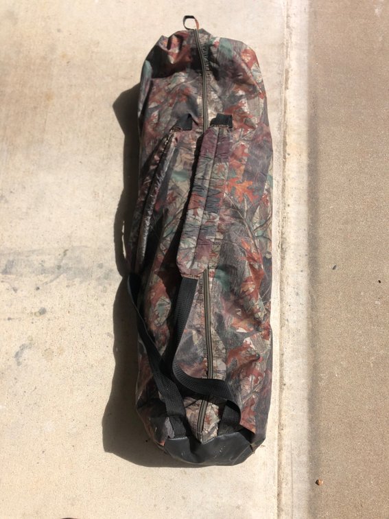Hunting popup camouflage blind