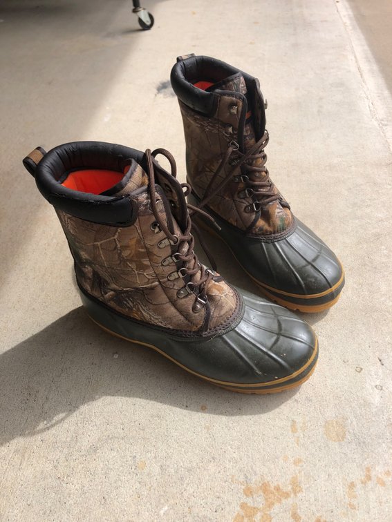 Hunting insulated boots two pair
