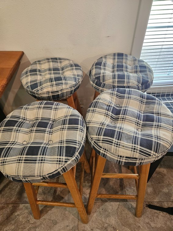 Central Chair Company Wooden Bar Stools