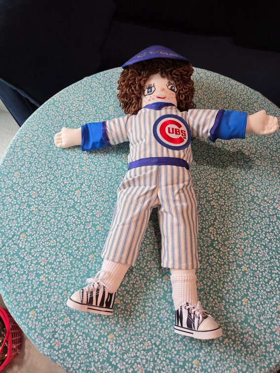 Chicago Cubs Kris Bryant Plush Rag Doll