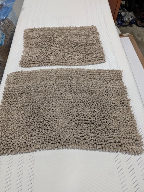 Assorted Microfiber And Chenille Bath Mats