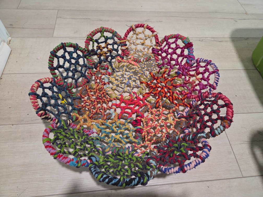 Handmade Knotted Rag Bowl