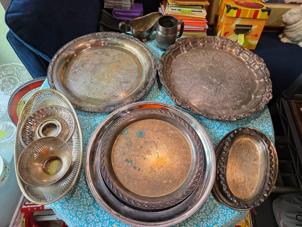 Assorted Silverplate Serveware And Holloware