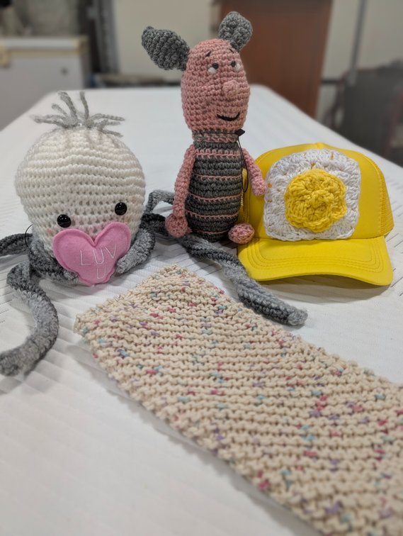 Handmade Amigurumi Figures And Crochet Accessories