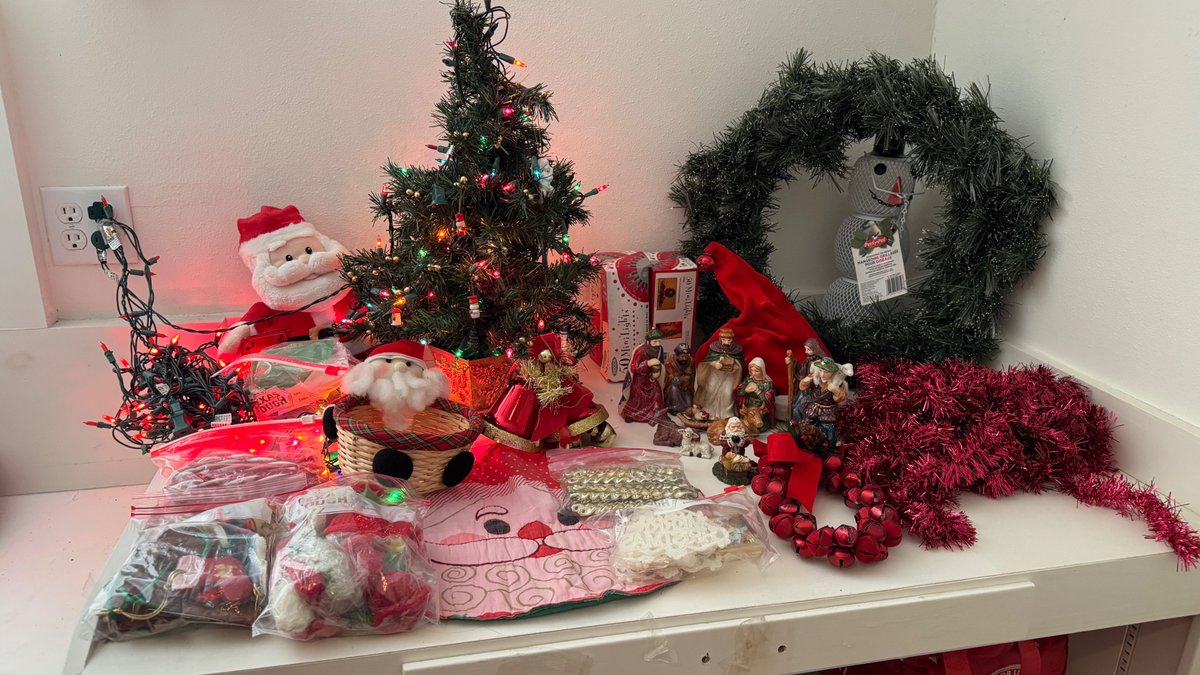 Mixed Holiday Decor And Lighting Assortment