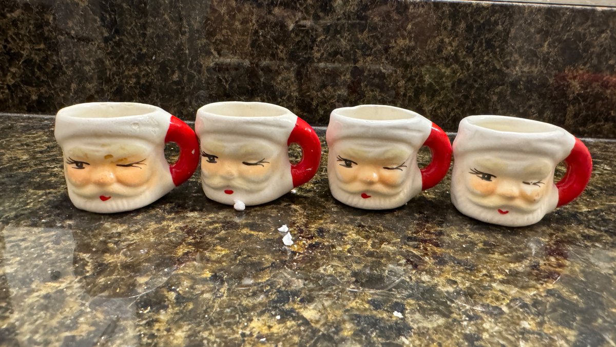 Holiday Ceramic Character Mugs