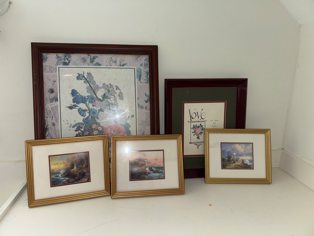 Assorted Framed Decorative Wall Art