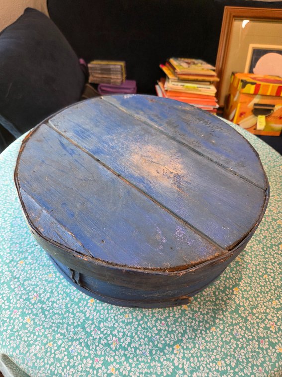 Primitive Wooden Pantry Box And Macrame Plant Hangers