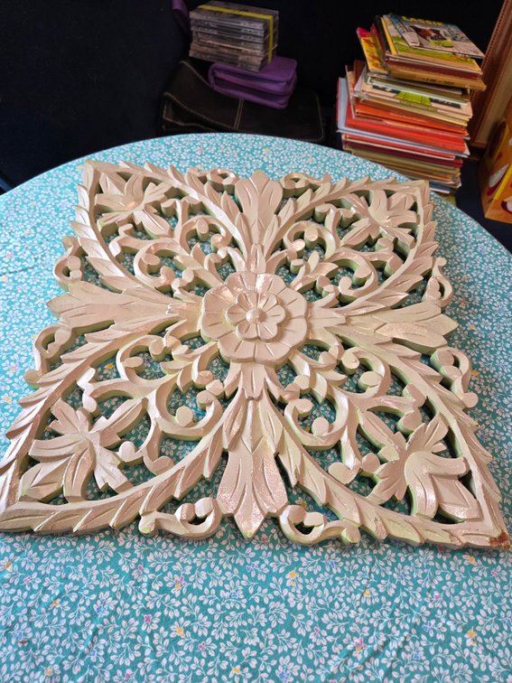 Carved Floral Decorative Wall Panels