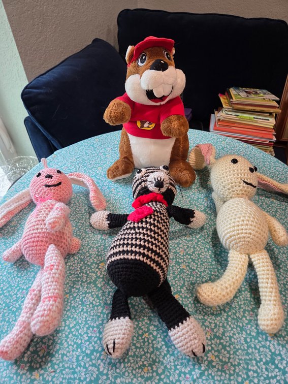 Buc-ee's Plush And Handmade Amigurumi Toys