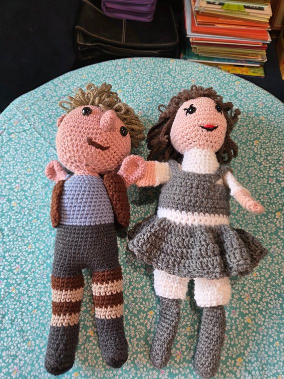 Handmade Amigurumi Crochet Dolls