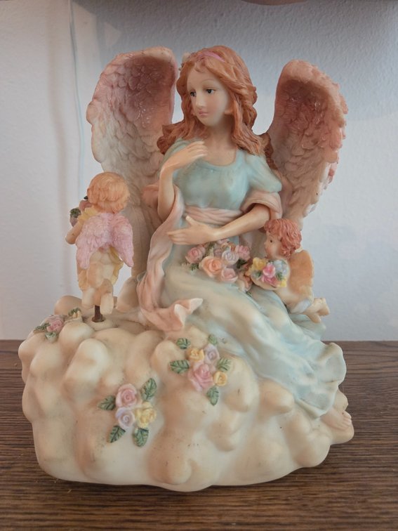 Assorted Angel And Cherub Figurines
