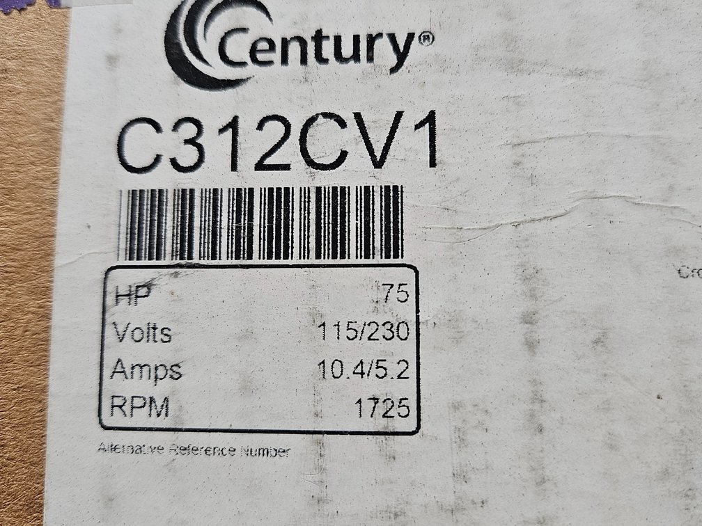 Century motor  C312CV1