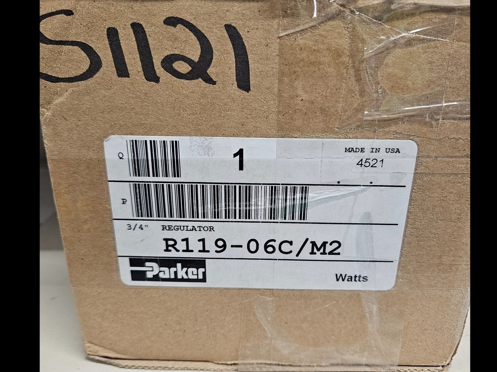 3/4" regulator 