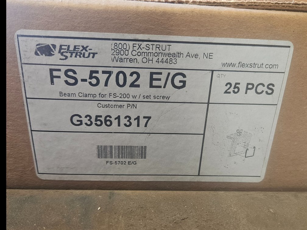 Strut window beam clamp