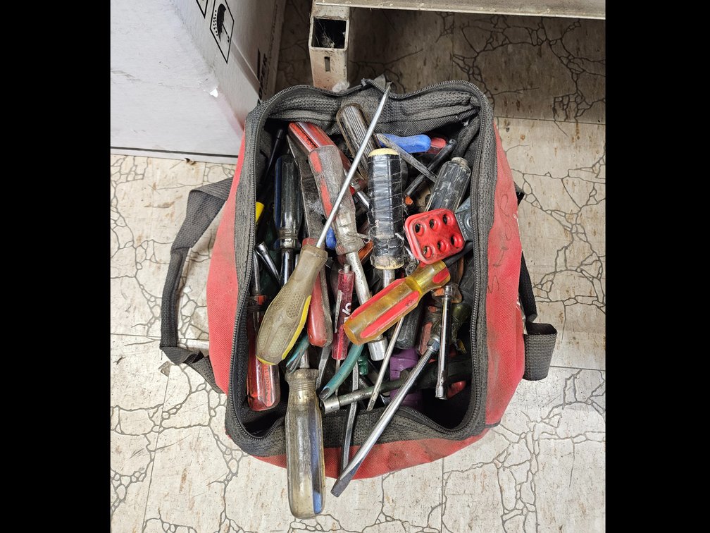 Milwaukee bag of tools
