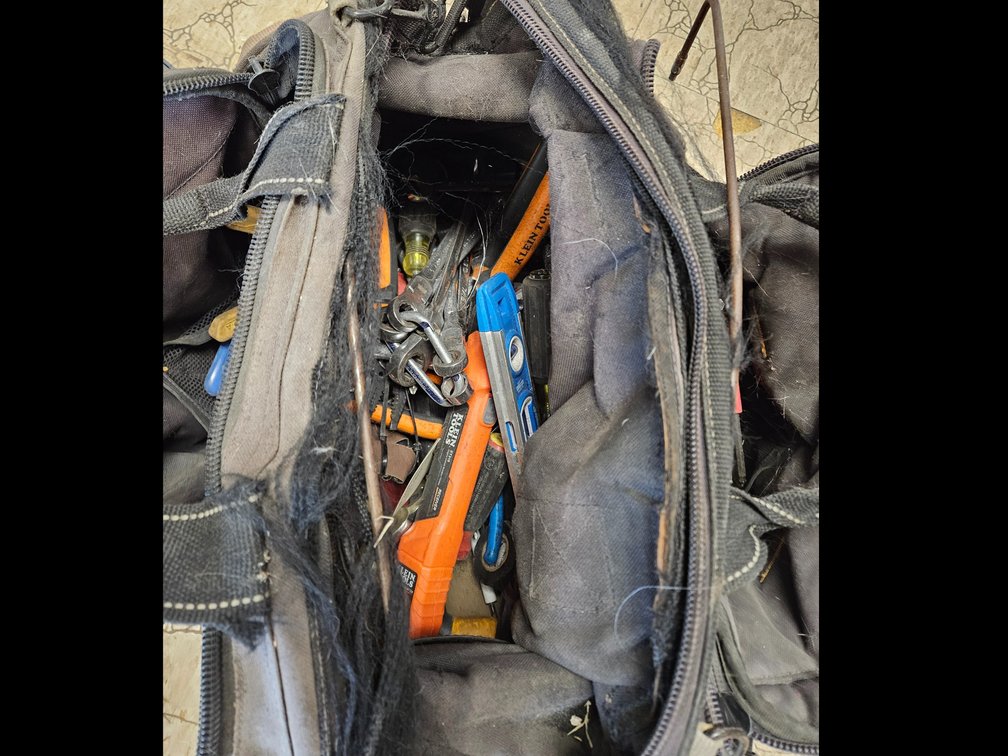 Bag of misc tools